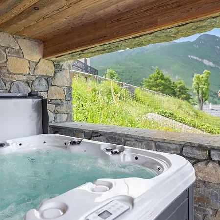 شاليه Avec Jacuzzi Et Sauna Pres De Martin - Fr-1-570-27 سان-مارتن-دي-بيفيل